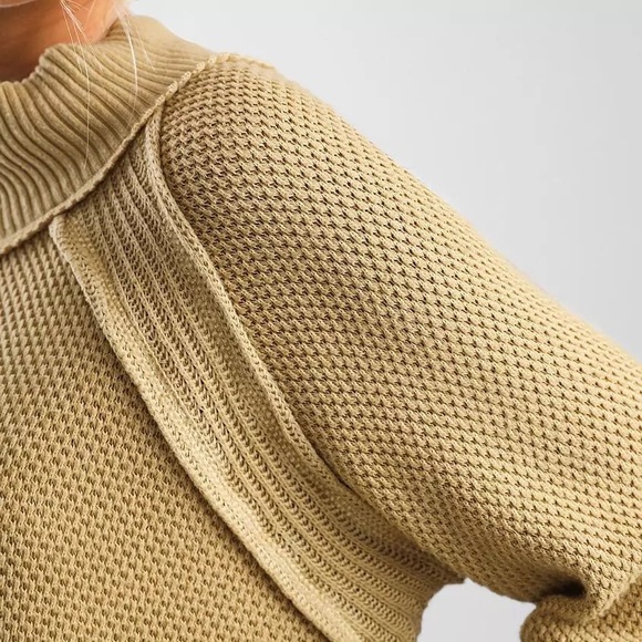 Free People Pullover Relaxed Sweater Oversized Top - Picture 9 of 10